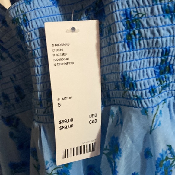 Urban Outfitters beautiful blue floral summer dress - Picture 2 of 6